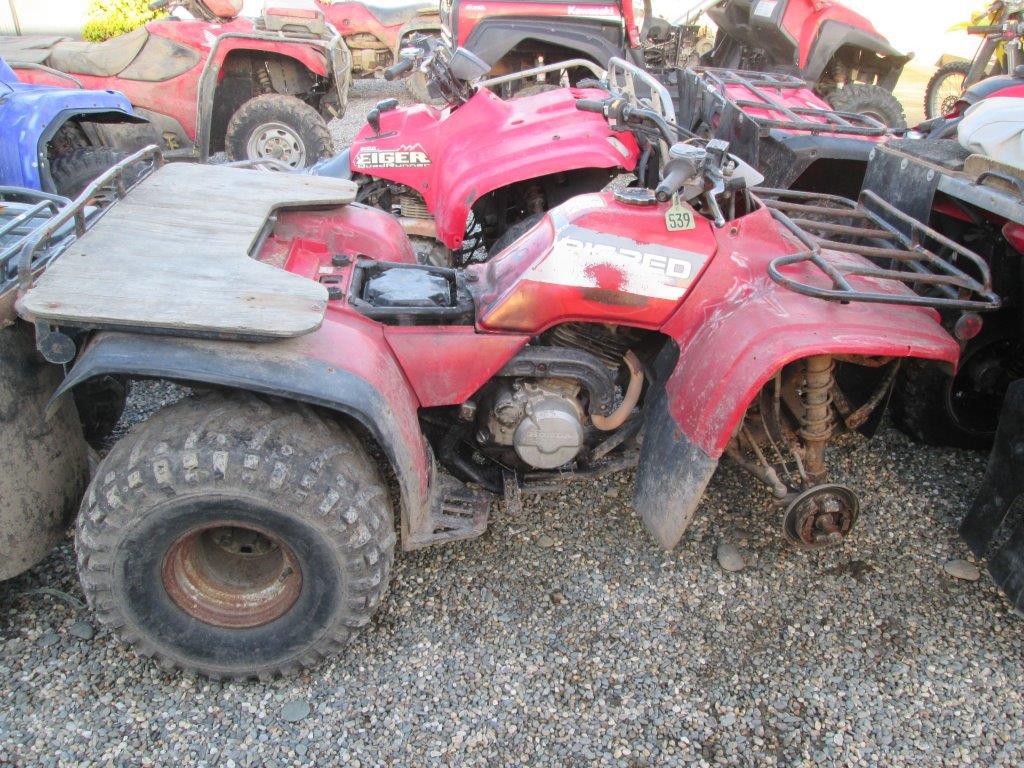 Diagram Of Honda Atv Parts 2000 Trx300fw Ac Wire Harness Diagram